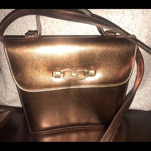 Vintage Carla Ferreri Metallic Bag